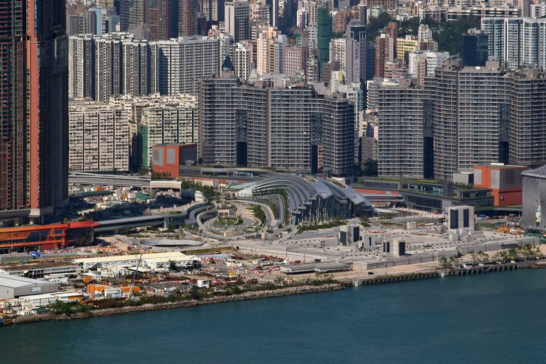 Hong Kong West Kowloon high-speed rail station