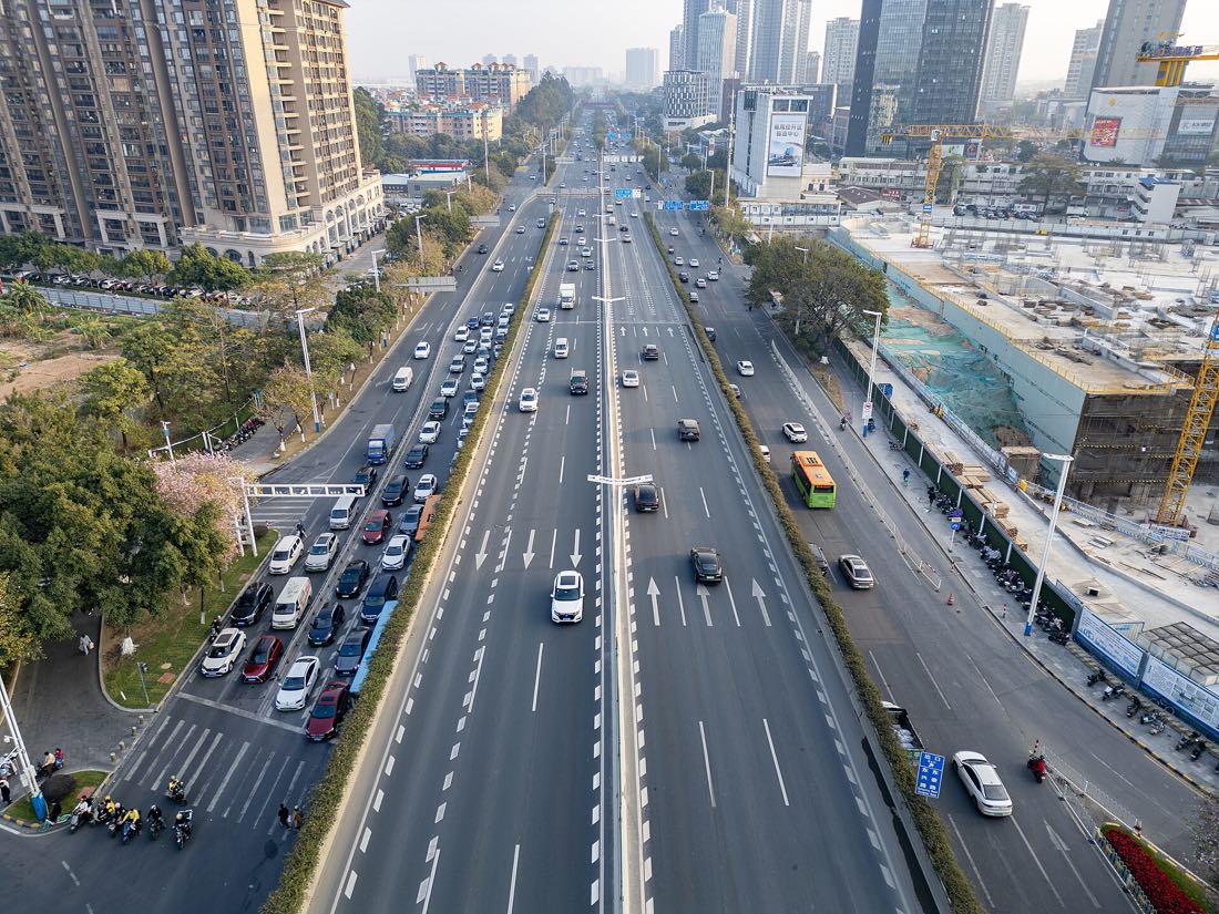 Panyu district in southern Guangzhou